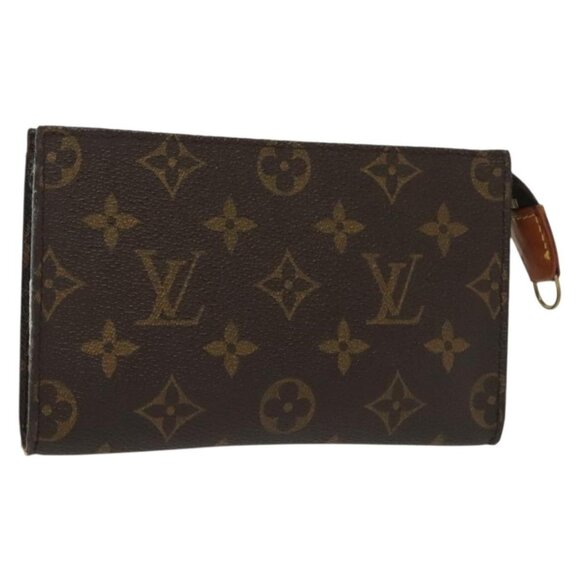 LOUIS VUITTON Monogram Bucket PM Accessory Pouch LV Auth - Picture 1 of 16